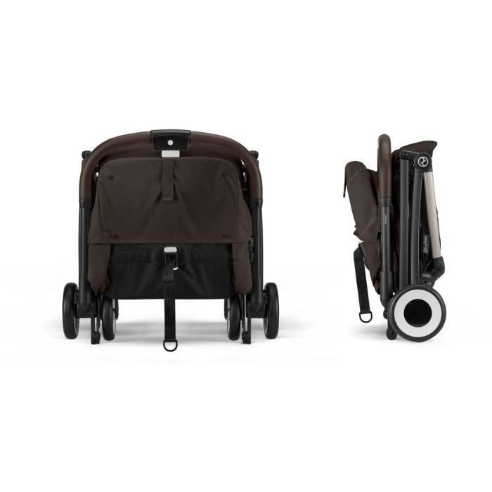 CYBEX - Cochecito ultracompacto y cómodo - ORFEO - 4 ruedas - Marrón Chocolate 3 CYBEX - Cochecito ultracompacto y cómodo - ORFEO - 4 ruedas - Marrón Chocolate 3