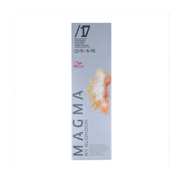 Wella Magma Color /17 120G (2/0 - 6/0) - Aclara y matiza en un solo paso para cabellos naturales y coloreados Wella Magma Color /17 120G (2/0 - 6/0) - Aclara y matiza en un solo paso para cabellos naturales y coloreados