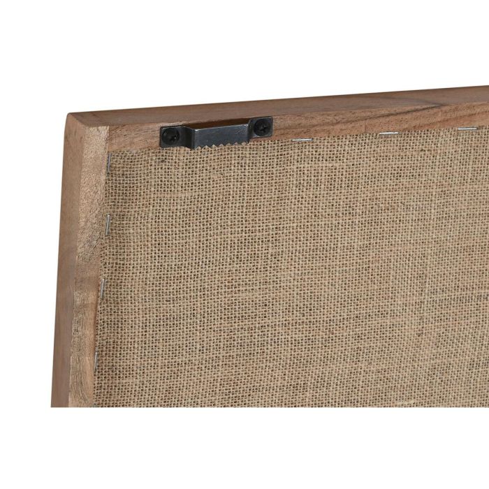 Cuadro Home ESPRIT Blanco Natural Abstracto Escandinavo 50 x 3 x 60 cm (2 Unidades) 1
