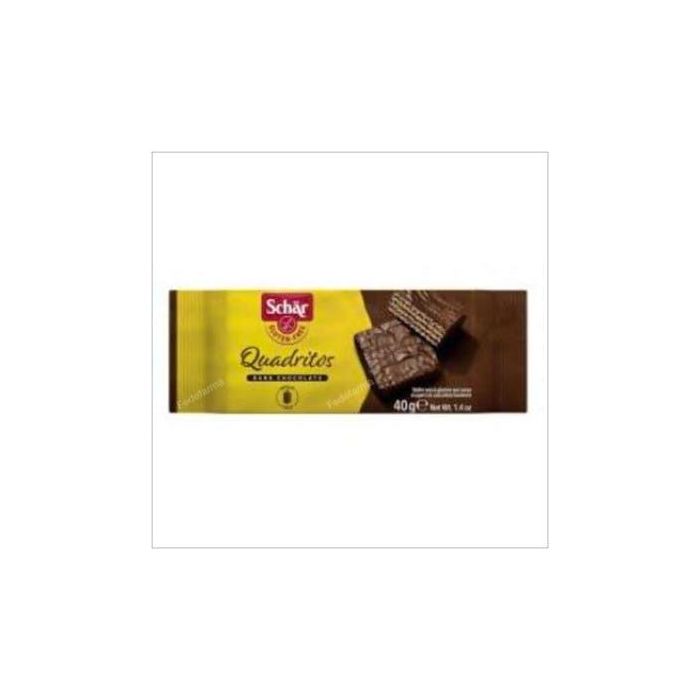 SCHAR Quadritos de Chocolate 20 Uds. Sin Gluten