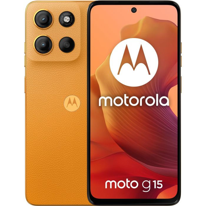 Motorola Moto G15 128 GB 4 RAM Sunrise Orange Smartphone 1