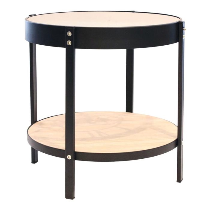 Home Deco Factory Mesa Auxiliar Reloj Industriel Diámetro 40,5 cm 3