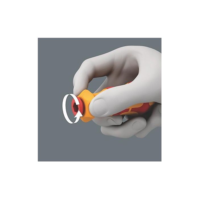 Wera 05006618001 Juego de destornilladores Kraftform Kompakt VDE 17 RA 1. Trinquete, 17 piezas, para electricistas 5