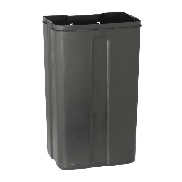 Cubo de basura con pedal KITCHEN MOVE GREENWICH - 40L - Acero inoxidable 4