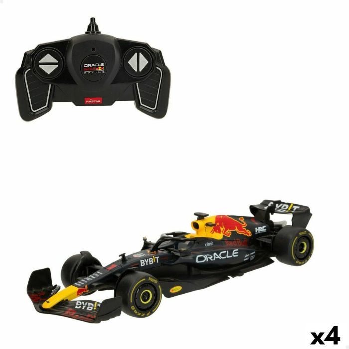 Coche Radio Control Red Bull Azul marino 1:18 31 x 6,5 x 11 cm (4 Unidades) 6