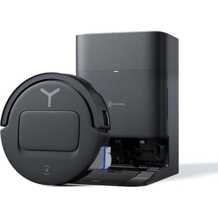ECOVACS T80 OMNI - Robot aspirador y fregador - 18.000 Pa - Limpieza automática instantánea OZMO Roller - ZeroTangle 3.0 1