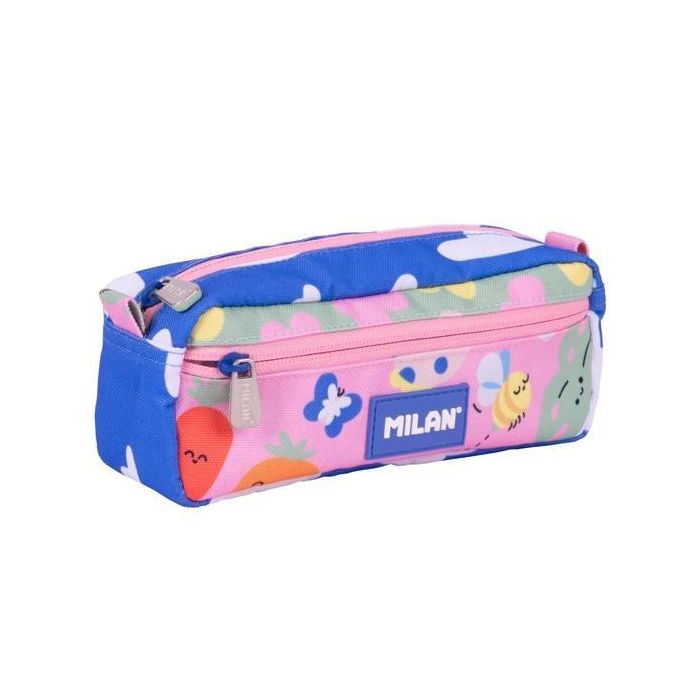 Milan Portatodo Rectangular 2 Cremalleras Serie Especial Green & Grow
