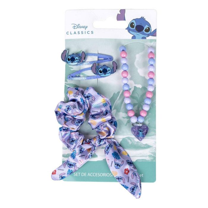 Set de belleza accesorios stitch 10.5 x 19.5 x 1.0 cm 4 Set de belleza accesorios stitch 10.5 x 19.5 x 1.0 cm 4
