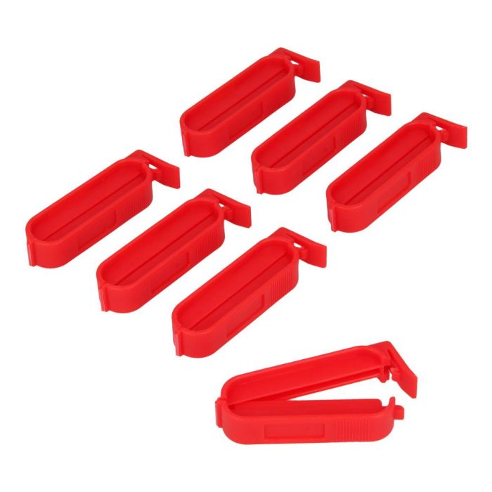 Metaltex Pinza Cierrabolsas Pequeñas 6 cm de Polipropileno, 7 Unidades, Colores Surtidos 2