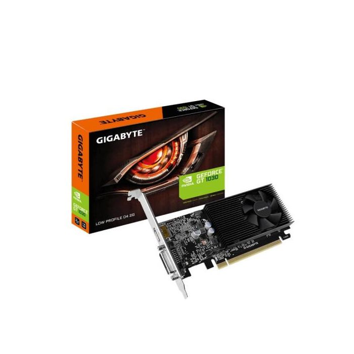 Gigabyte GeForce GT 1030 2GB GDDR4 PCI Express x16 3.0 GVN103D42L-00-G Gigabyte GeForce GT 1030 2GB GDDR4 PCI Express x16 3.0 GVN103D42L-00-G