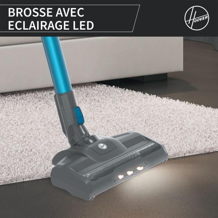 HOOVER HF122UH Aspirador multifunción inalámbrico - Litio 22V - 40min - Iluminación LED Electrobrush - Estacionamiento - PARK & GO 3