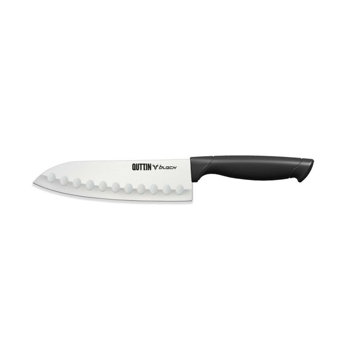 Cuchillo de Cocina Quttin Santoku Black 17 cm (24 Unidades) 1