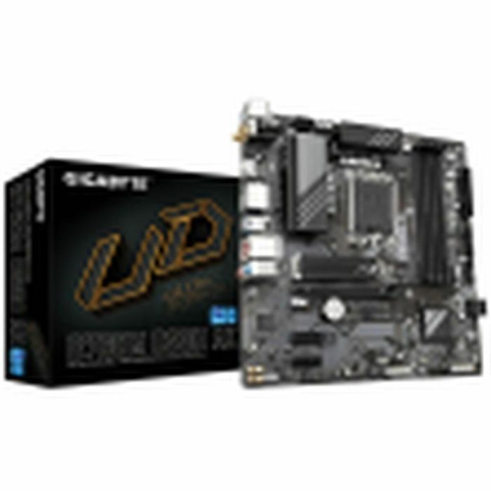 Gigabyte B760M DS3H AX Placa Base mATX LGA 1700 DDR5 Wi-Fi 6E 2.5GbE para Intel Core 14ª Gen 17 Gigabyte B760M DS3H AX Placa Base mATX LGA 1700 DDR5 Wi-Fi 6E 2.5GbE para Intel Core 14ª Gen 17