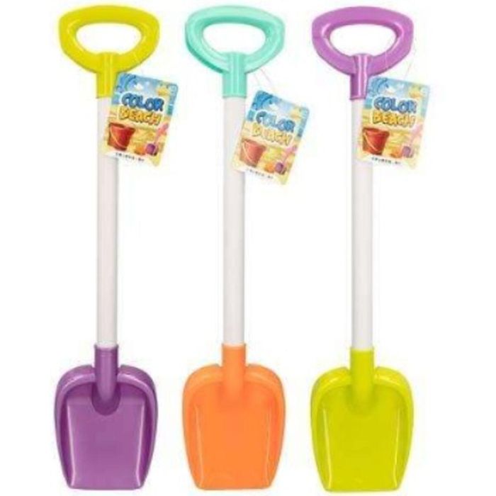Color Baby Pala de playa de 58 cm para niños. Surtido de colores, perfecta para construir castillos de arena a partir de 18 meses. 2 Color Baby Pala de playa de 58 cm para niños. Surtido de colores, perfecta para construir castillos de arena a partir de 18 meses. 2