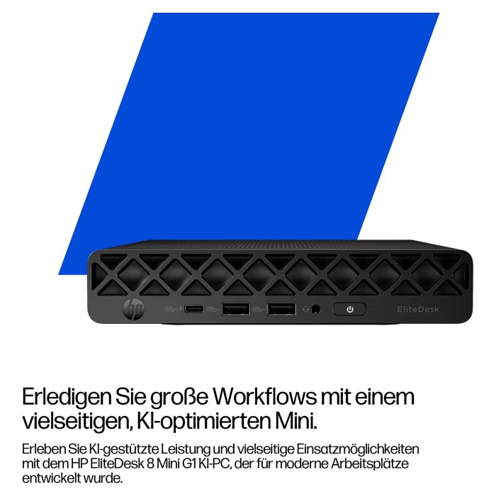 HP EliteDesk 8 G1i CU9-285T Mini PC 64GB RAM 1TB SSD Windows 11 Pro 3 Años VOS 8