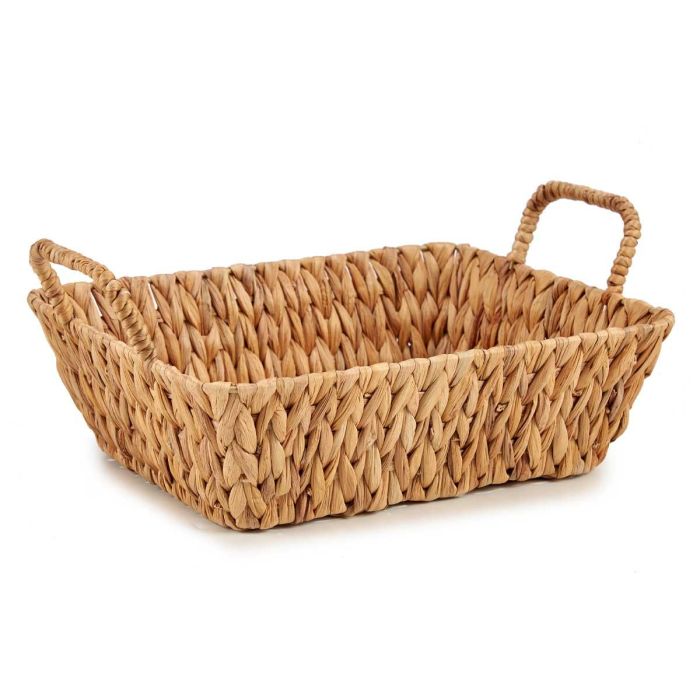 Centro De Mesa Rectangular De Paja Alto Con Asas Giftdecor 42X16CM (12 Unidades) 1 Centro De Mesa Rectangular De Paja Alto Con Asas Giftdecor 42X16CM (12 Unidades) 1