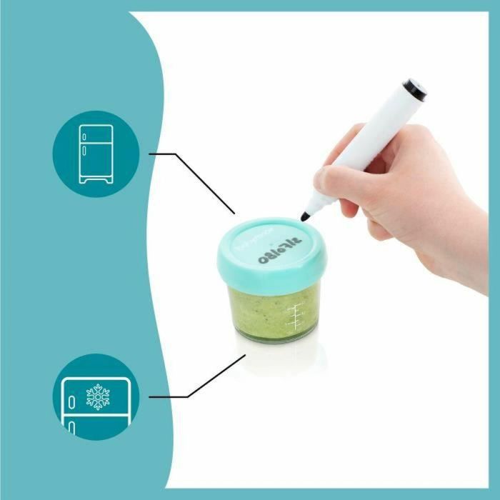 Recipiente Conservador de Alimentos Babymoov Airtight 4 x 240 ml 1 Recipiente Conservador de Alimentos Babymoov Airtight 4 x 240 ml 1