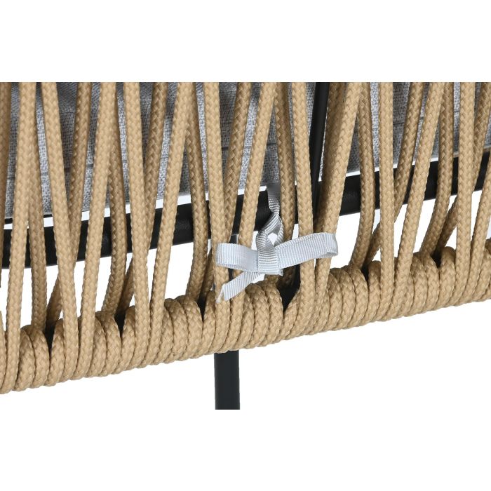 Taburete DKD Home Decor Gris Natural 58 x 100 x 59 cm (4 Unidades) 6 Taburete DKD Home Decor Gris Natural 58 x 100 x 59 cm (4 Unidades) 6