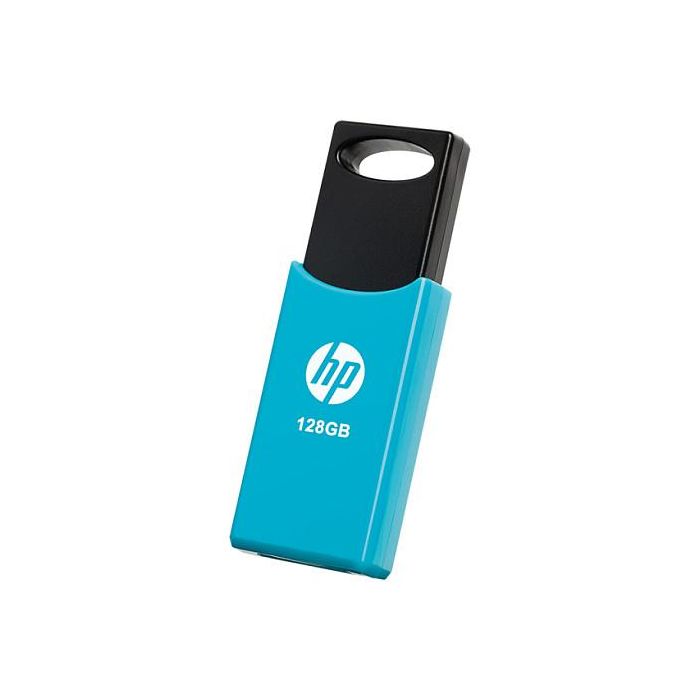 HP v212w 128GB USB 2.0 Flash Drive (Negro/Azul) Retail 0 HP v212w 128GB USB 2.0 Flash Drive (Negro/Azul) Retail 0