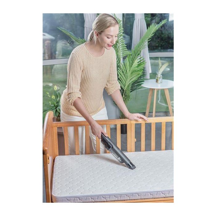 Black+Decker DVC-320B21 Aspirador Recogodetodo Inalámbrico Fino con Motor sin Escobillas 12V 2Ah Black+Decker DVC-320B21 Aspirador Recogodetodo Inalámbrico Fino con Motor sin Escobillas 12V 2Ah