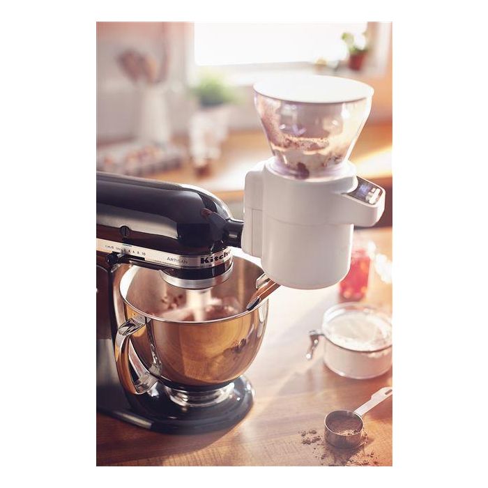 Kitchenaid 5KSMSFTA Tamizador + Balanza de Cocina para Resultados Deliciosos y Esponjosos 5