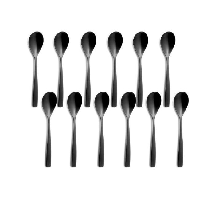 Sinxelo Satin Negro Cuchara Mesa 200 Mm (12 Unidades) 1 Sinxelo Satin Negro Cuchara Mesa 200 Mm (12 Unidades) 1