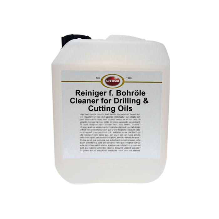 Autosol SOL13012603 Cold Cleaner Eco Bidón 5 L Detergente Potente y Ecológico para Limpieza de Motores y Vehículos