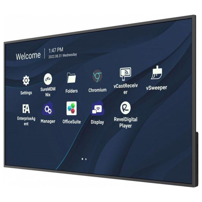 ViewSonic CDE4330 Pantalla de Señalización y Presentación LED 43" 4K UHD para Uso Continuo 24/7 en Paisaje o Retrato 9 ViewSonic CDE4330 Pantalla de Señalización y Presentación LED 43" 4K UHD para Uso Continuo 24/7 en Paisaje o Retrato 9
