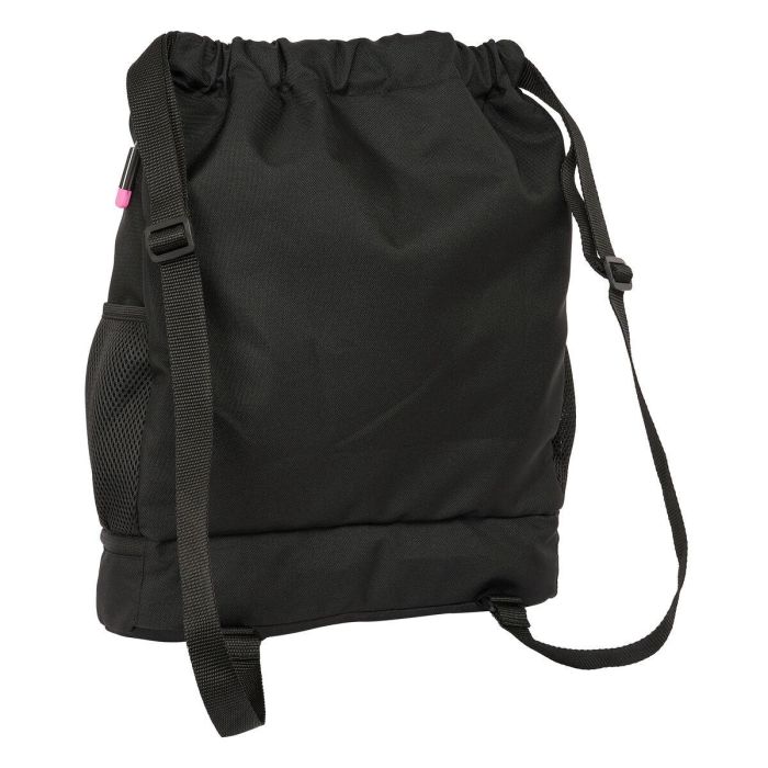Bolsa Mochila con Cuerdas Kings League Porcinos Negro 35 x 40 x 1 cm 2 Bolsa Mochila con Cuerdas Kings League Porcinos Negro 35 x 40 x 1 cm 2