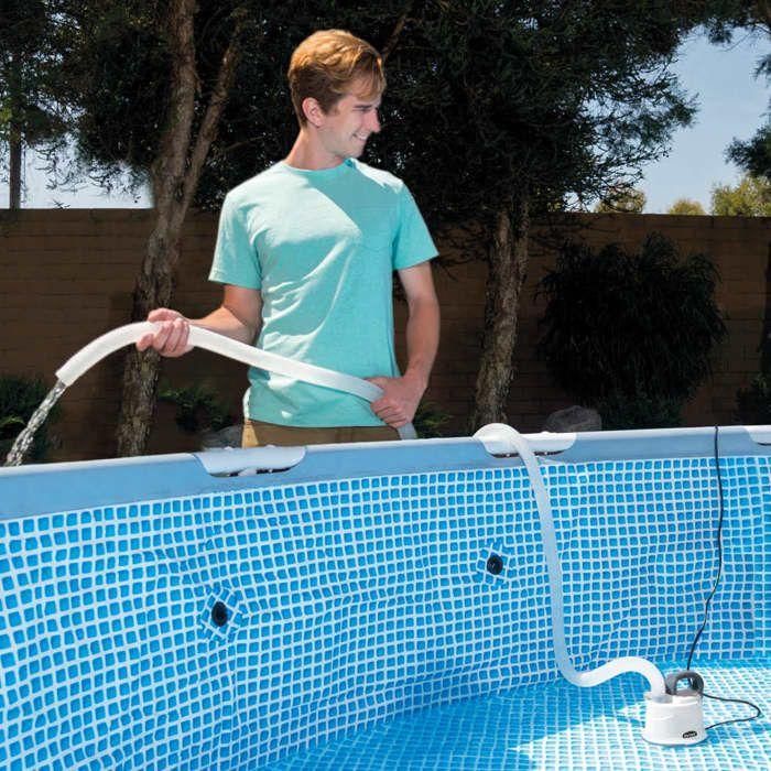 Piscina vacía de la bomba INTEX - 99W - 220-240V 3 Piscina vacía de la bomba INTEX - 99W - 220-240V 3