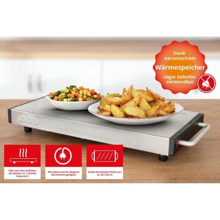 Unold 58845 Elena Warmhalteplatte 3