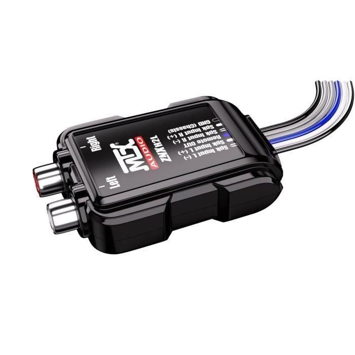 MTX AUDIO MTX0715442143962 - Adaptador de Cables de Altavoz a RCA de 8V con Salida Remota 2 MTX AUDIO MTX0715442143962 - Adaptador de Cables de Altavoz a RCA de 8V con Salida Remota 2