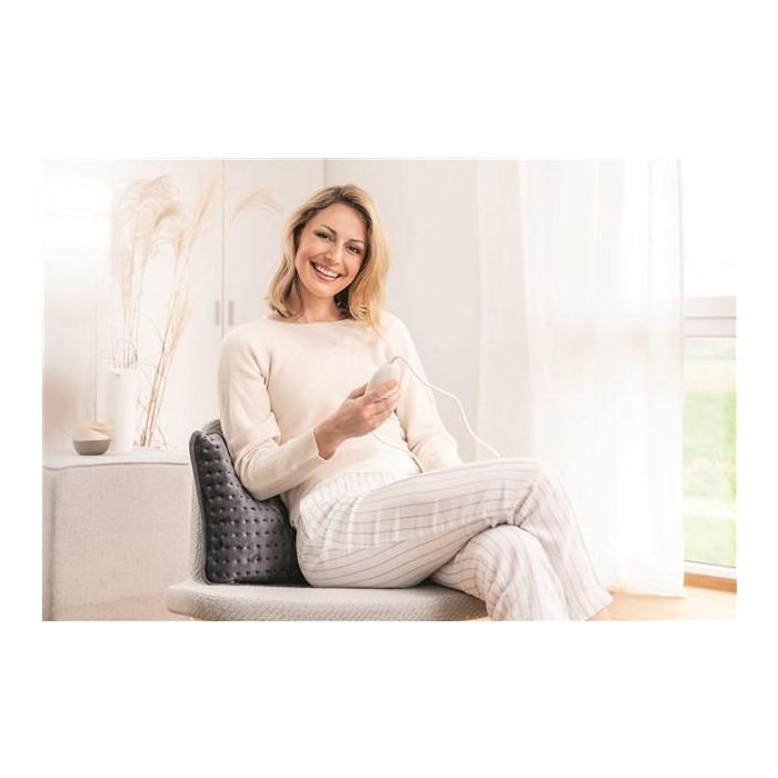 Beurer HK-48 Cojín Electrónico Tacto Suave Gris Marengo para Sofá 3 Beurer HK-48 Cojín Electrónico Tacto Suave Gris Marengo para Sofá 3
