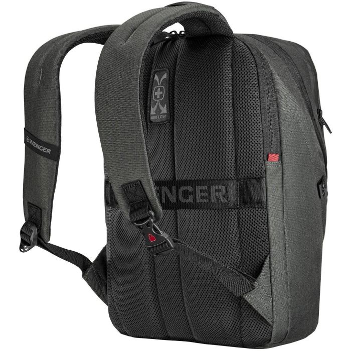 WENGER MX ECO Light 40,64cm 16Zoll Laptop Backpack with 25,4cm 10Zoll Tabletpocket Charcoal 1 WENGER MX ECO Light 40,64cm 16Zoll Laptop Backpack with 25,4cm 10Zoll Tabletpocket Charcoal 1