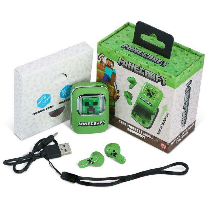Auriculares inalambricos Minecraft 9
