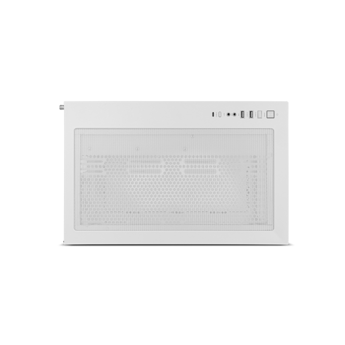 NOX Hummer Astra Midi Tower Blanco Caja PC Gaming Doble Cristal Templado, 4 Ventiladores ARGB, USB-C 3