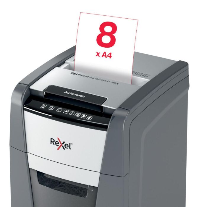 Trituradora de Papel Rexel Optimum AutoFeed 90X 6 Trituradora de Papel Rexel Optimum AutoFeed 90X 6