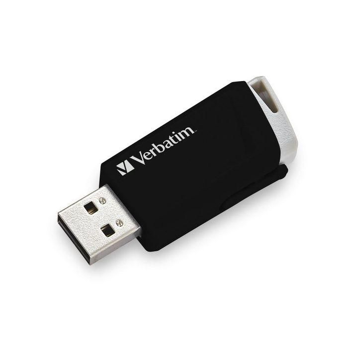 Verbatim Pendrive Store'N'Click 32 GB USB 3.2, Slide and Lock, Lectura hasta 80 MB/s, Negro 2 Verbatim Pendrive Store'N'Click 32 GB USB 3.2, Slide and Lock, Lectura hasta 80 MB/s, Negro 2