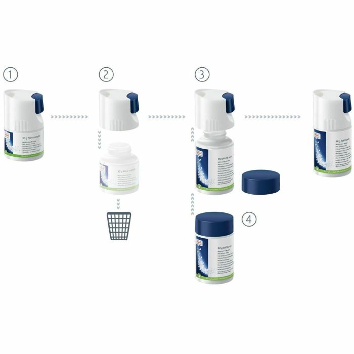 Jura JUR7610917241576 Recambio de detergente para sistema de leche de capuchino 14