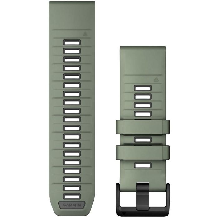 Garmin Correa QuickFit 26mm Silicona para Reloj Inteligente fēnix 3 HR/Sapphire, D2 - Verde Sauce/Grafito