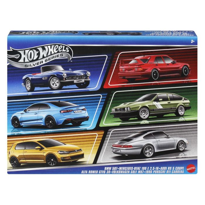 Hot Wheels Multipack Euro Style Coche Pequeño JBY79 - A partir de 3 Años