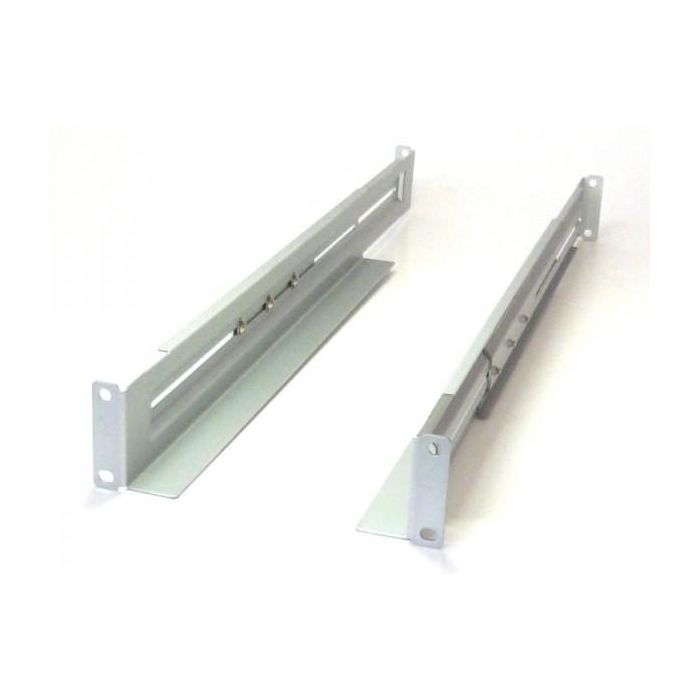 Online USV-Systeme Soporte de carril para sistemas USV-Rack kit, Plata, 100 kg de capacidad de peso