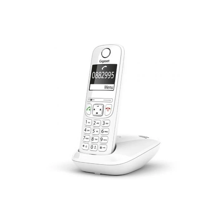 Gigaset Teléfono Inalámbrico AS690 Blanco S30852-H2816-D202