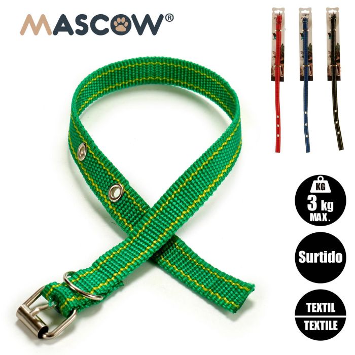 Collar Mascota Remaches Mini Surt Col Mascow 0X42CM (72 Unidades) 3 Collar Mascota Remaches Mini Surt Col Mascow 0X42CM (72 Unidades) 3