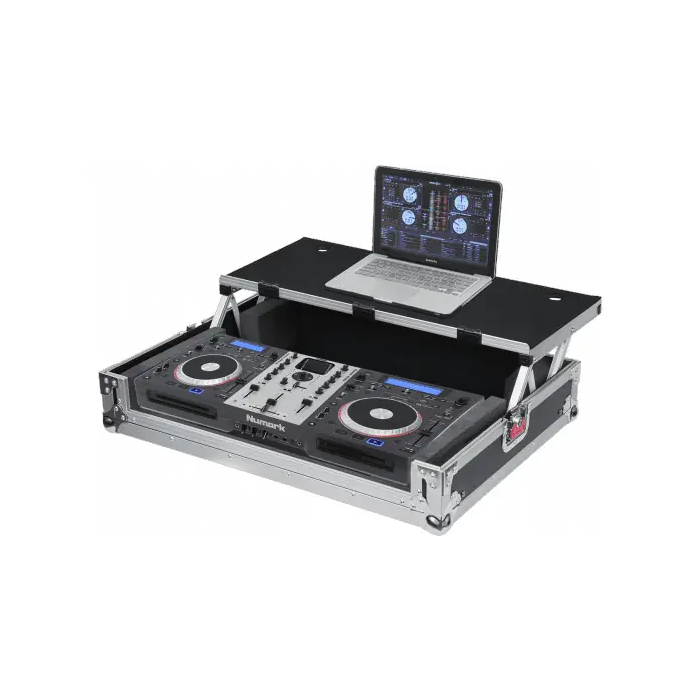 Gator Gtour Flightcase para Controlador, Compatible con Numark Mixdeck Express, NV, Pioneer DDJ-SR, Reloop Terminal Mix 4 4