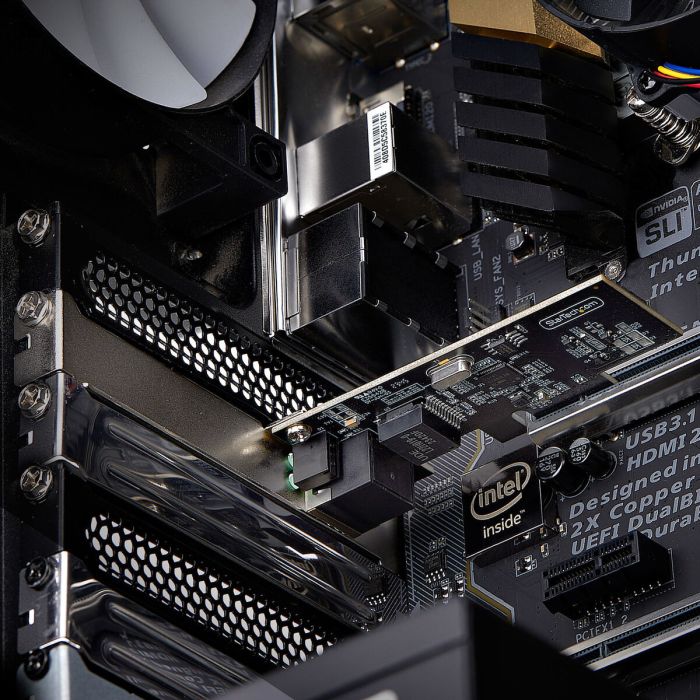 Cable USB Startech PR12GI-NETWORK-CARD Negro 6