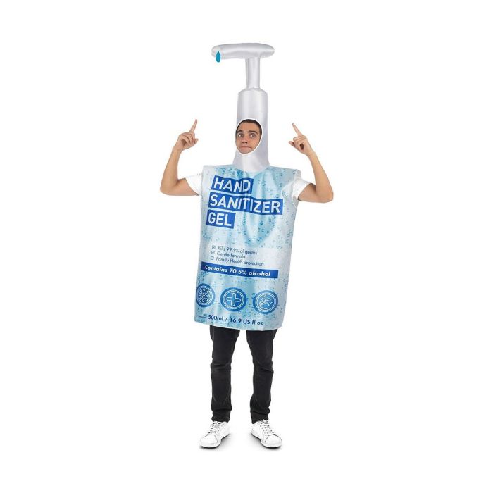 Disfraz adulto gel hidroalcóholico talla unica Disfraz adulto gel hidroalcóholico talla unica