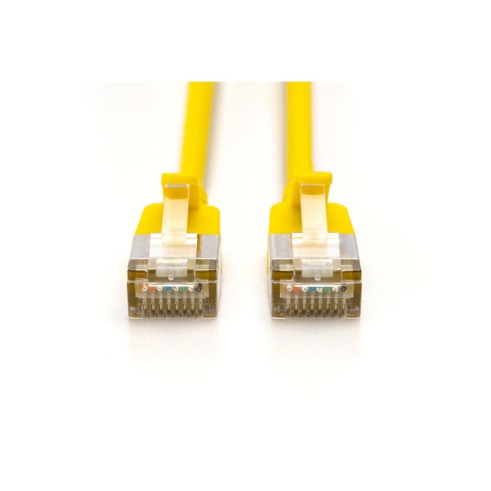 Digitus Cable de Red CAT 6A F/FTP Slim 0,50m Amarillo 3