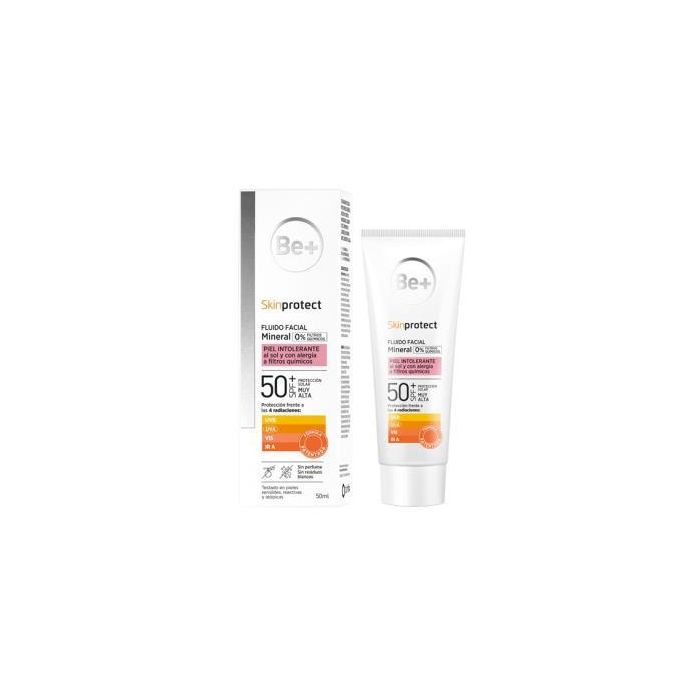 Be+ Mineral Facial P/Intol Spf 50+ Fluido 50Ml