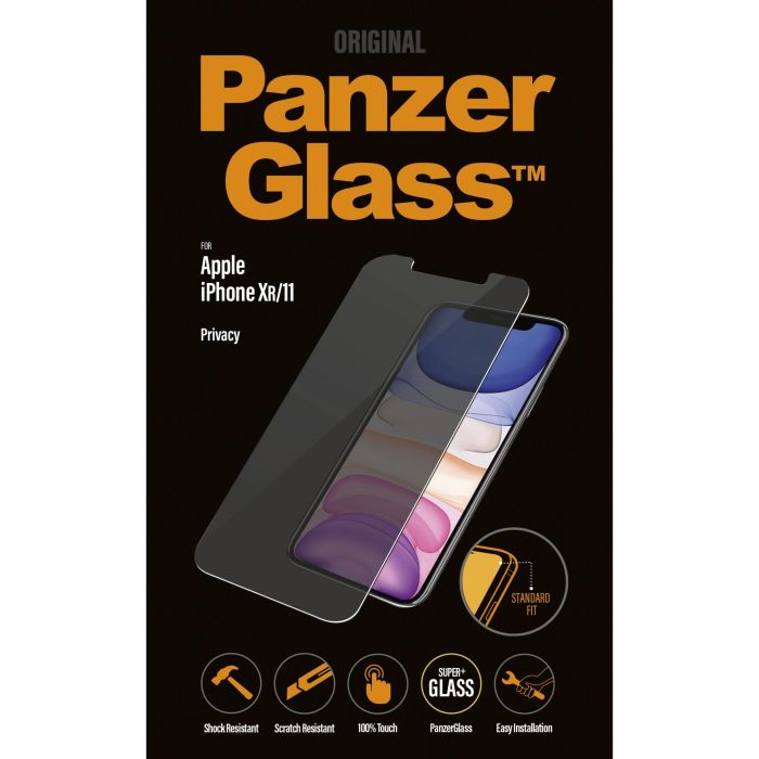 PanzerGlass Protector Pantalla Privacidad Estándar para iPhone 11/Xr 1